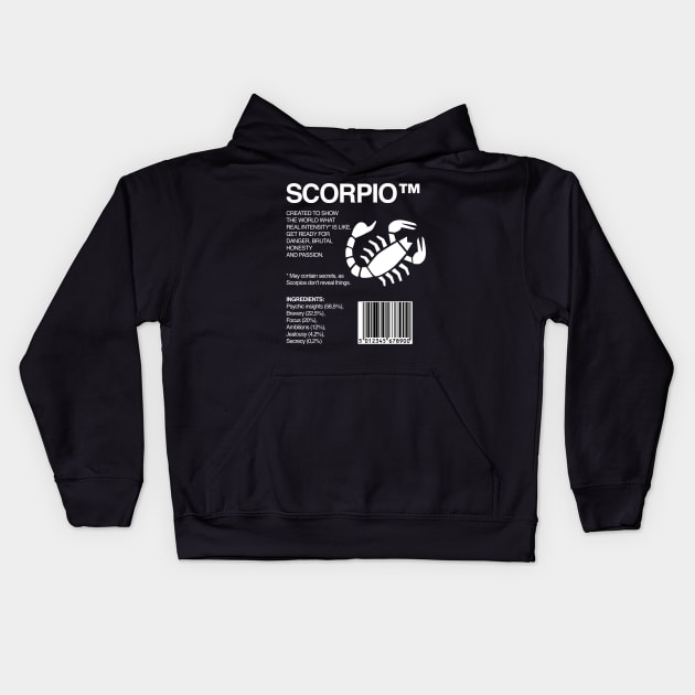 Scorpio Package - Scorpio Zodiac - Scorpio Astrological Sign Kids Hoodie by isstgeschichte